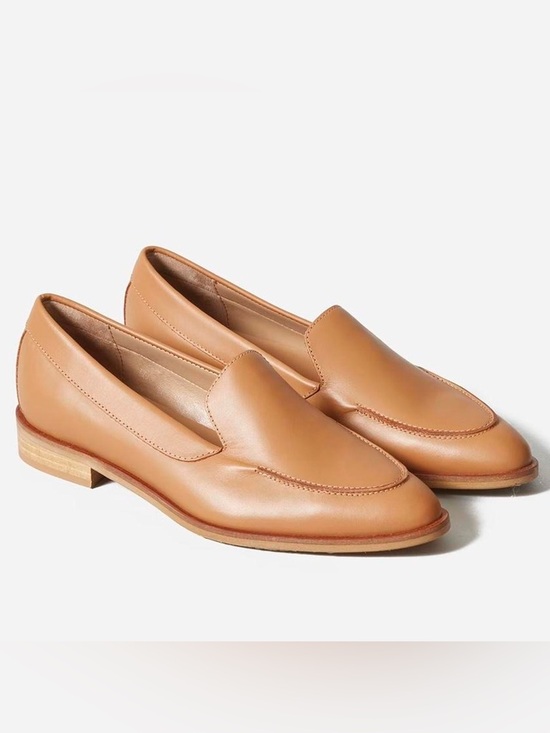 Everlane Shoes - Everlane Women's Tan Leather Loafers 6